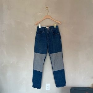 Carleen two-tone jeans - size 4